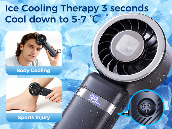 Ice Cooling Therapy 3 seconds Cool down to 5-7 ?