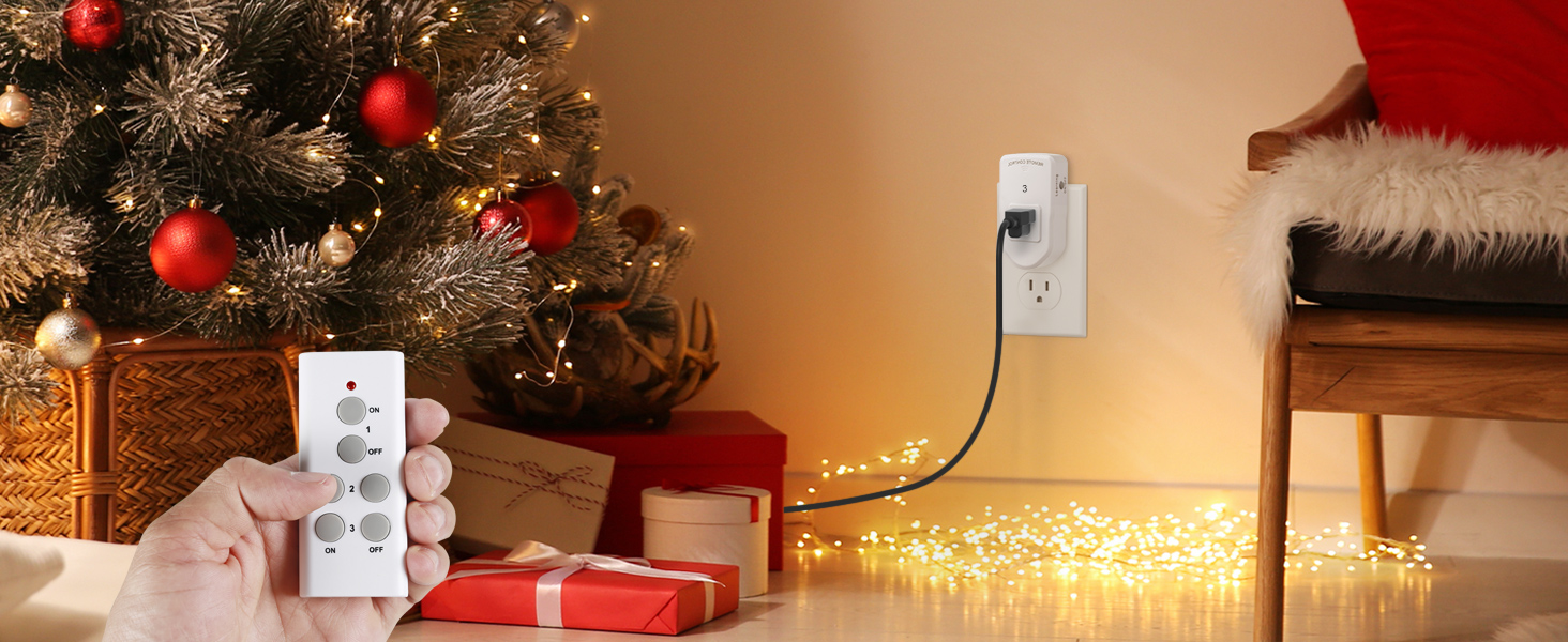 BN-LINK Wireless Remote Control Electrical Outlet Switch