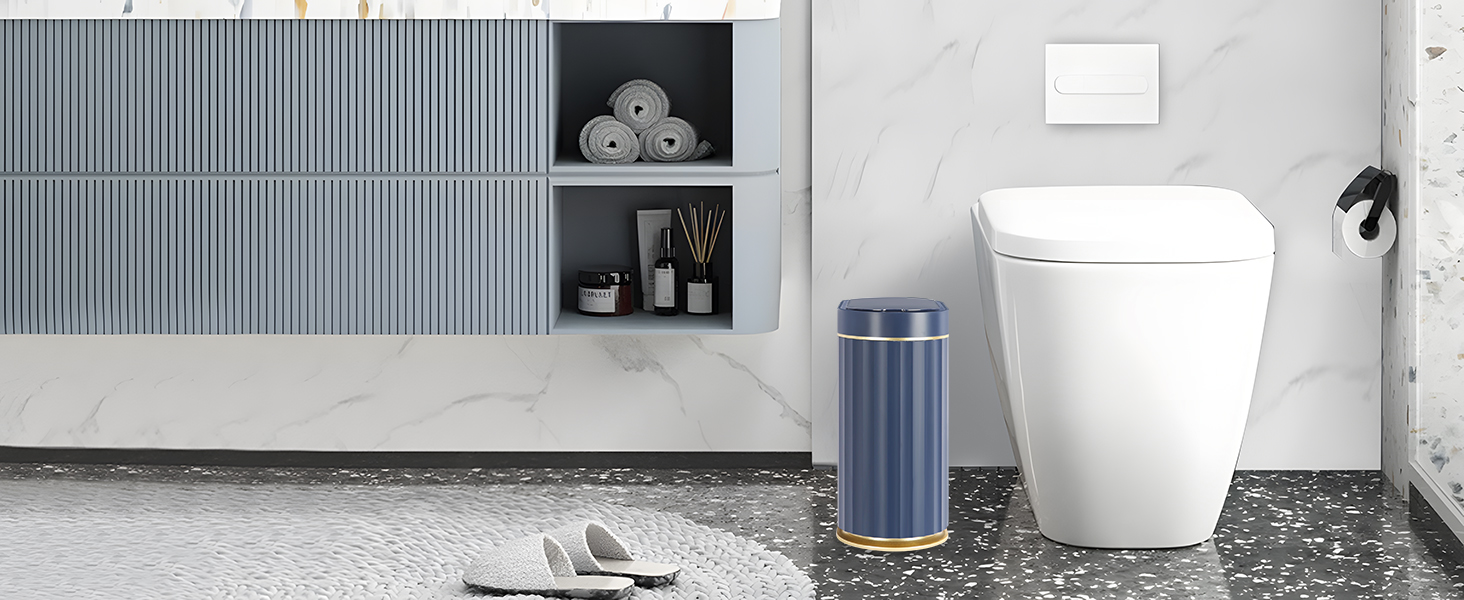 Bathroom Sensor Trash Can