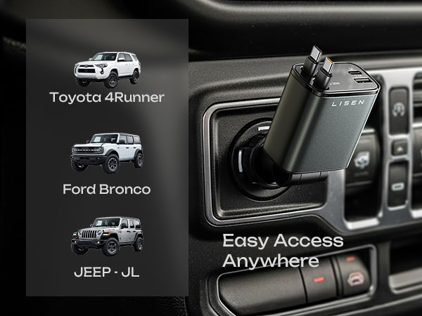 jeep ford car charger