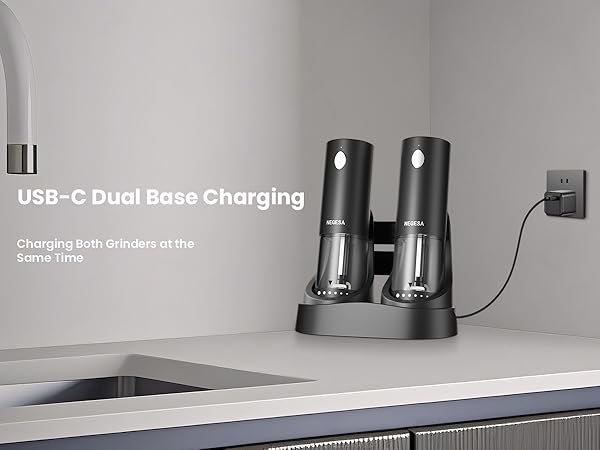 salt and pepper grinder set