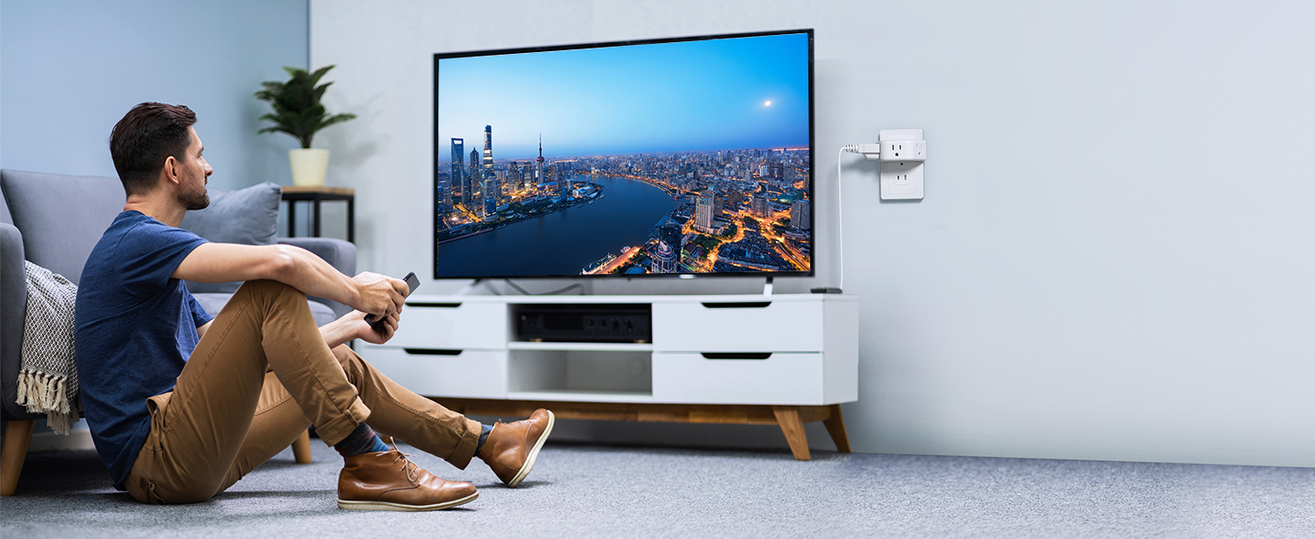 2 prong outlet adapter