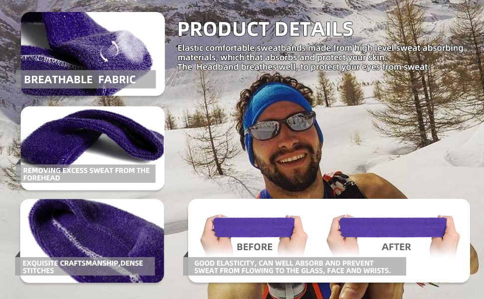 terry sweatbands