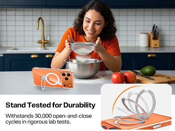 iPhone 17 Pro Phone Case with ring holder