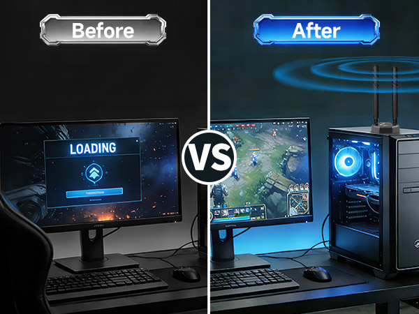 wifi 7 antenna for pc gaming motherboard