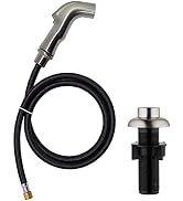 Kitchen Sink Sprayer Replacement, Kitchen Sink Spray Head, Universal Side Sprayer with Hose and H...