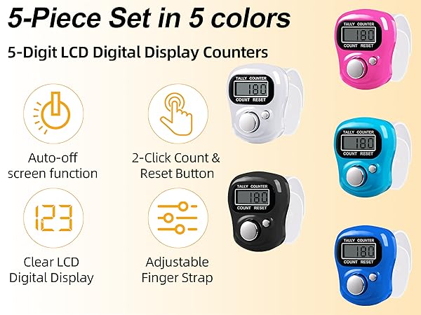 clicker counter tasbih counter tally counter clicker finger counter