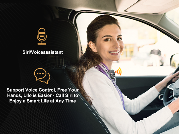 cilp on bluetooth speaker with siri voice assistant