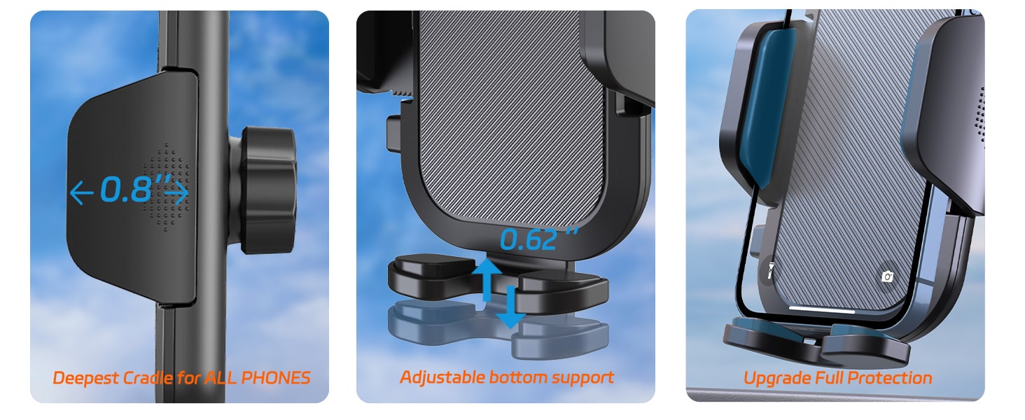 Upgraded phone holder