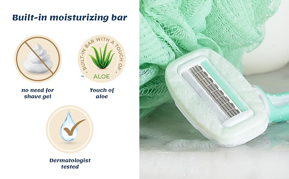 Schick Intuition Disposable Razor for Women Womens Hair Removal On The Go