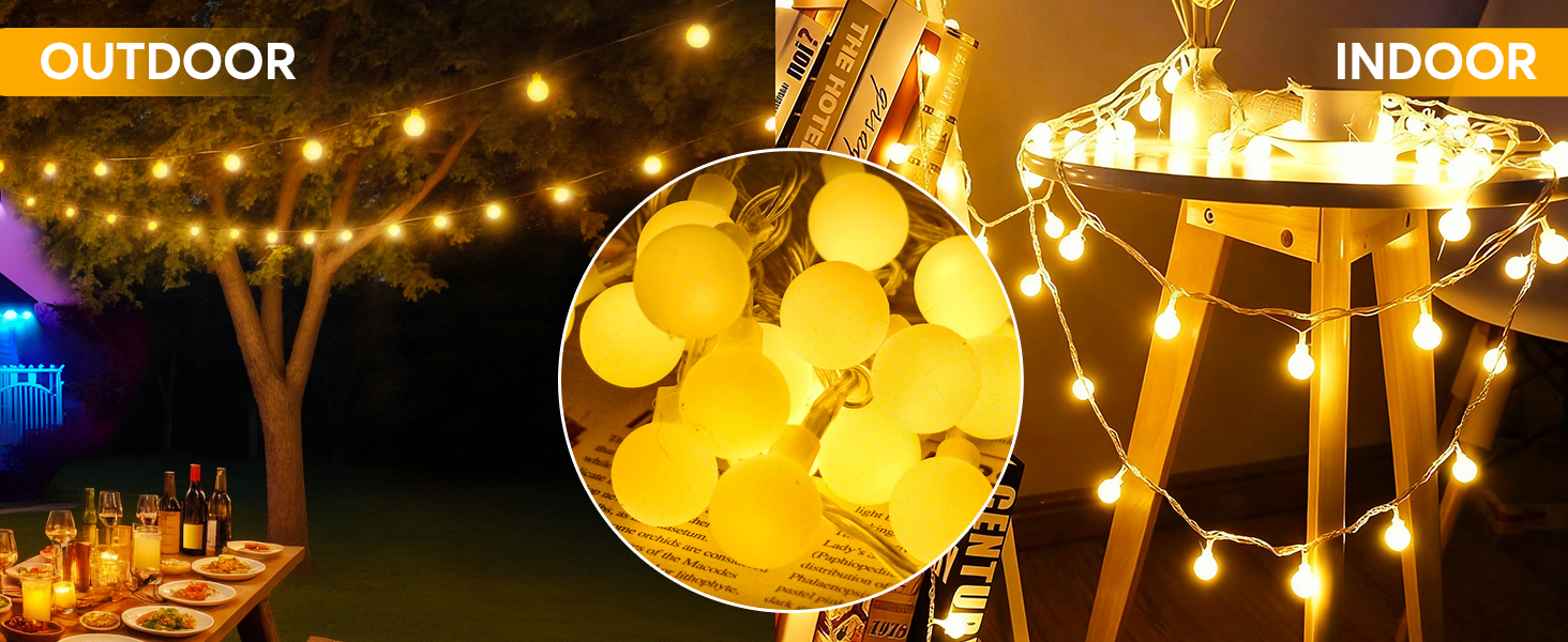 string lights outdoor