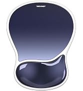 TECKNET Gel Mousepad with Wrist Rest, Ergonomic Mouse Pad with Gel Wrist Support for Relieve Wris...