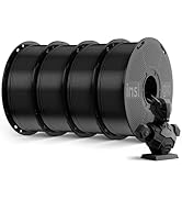 Inslogic Pre-Dried 4kg High Speed PLA Filament Bundle, Rapid Tough PLA 3D Printer Filament 1.75mm...