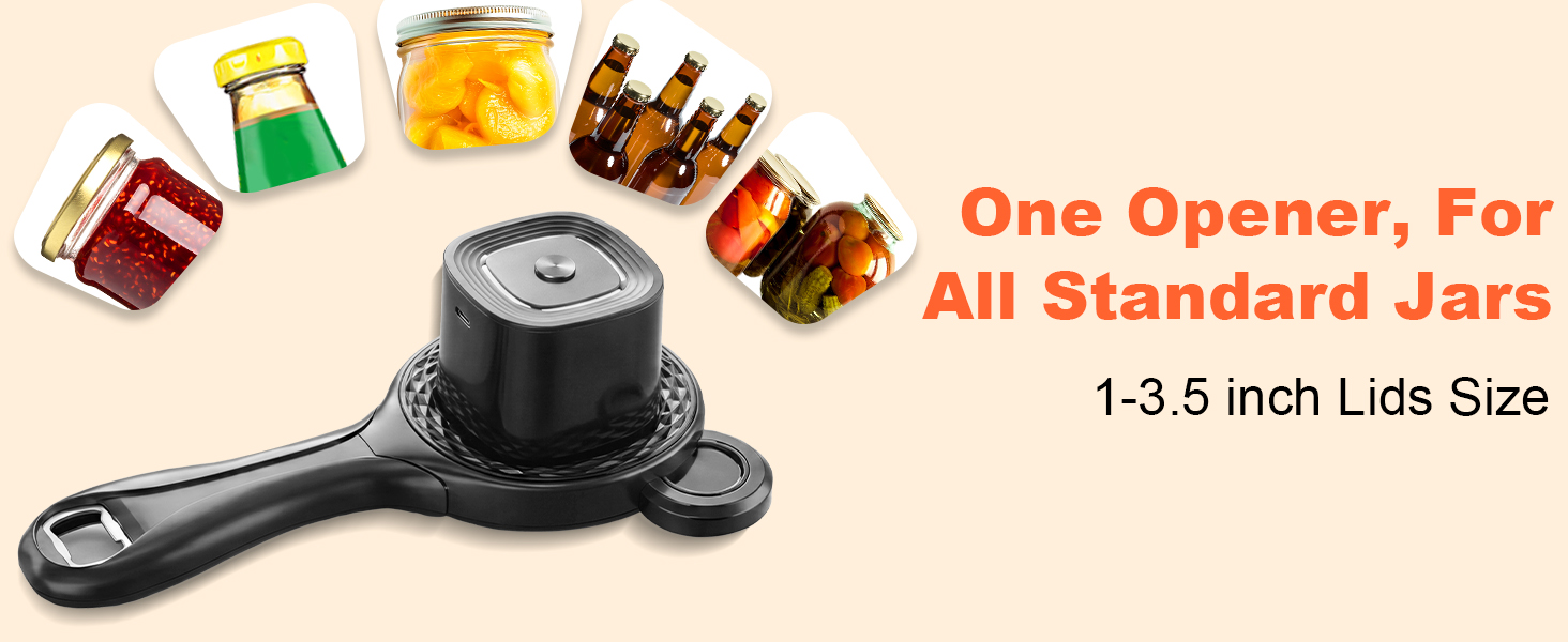 electric jar opener for seniors rechargeable