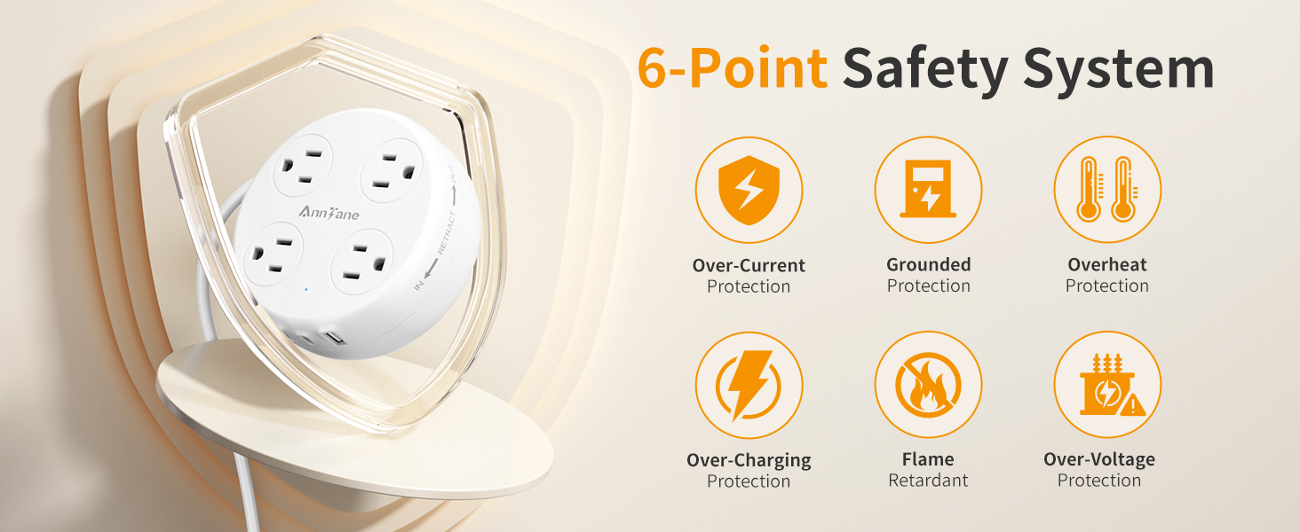 surge protector with usb ports