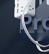 DEPOW 2 Prong Power Strip, 2 to 3 Prong Outlet Adapter with 8 AC & 4 USB Ports (2 USB C), 5FT Ext...