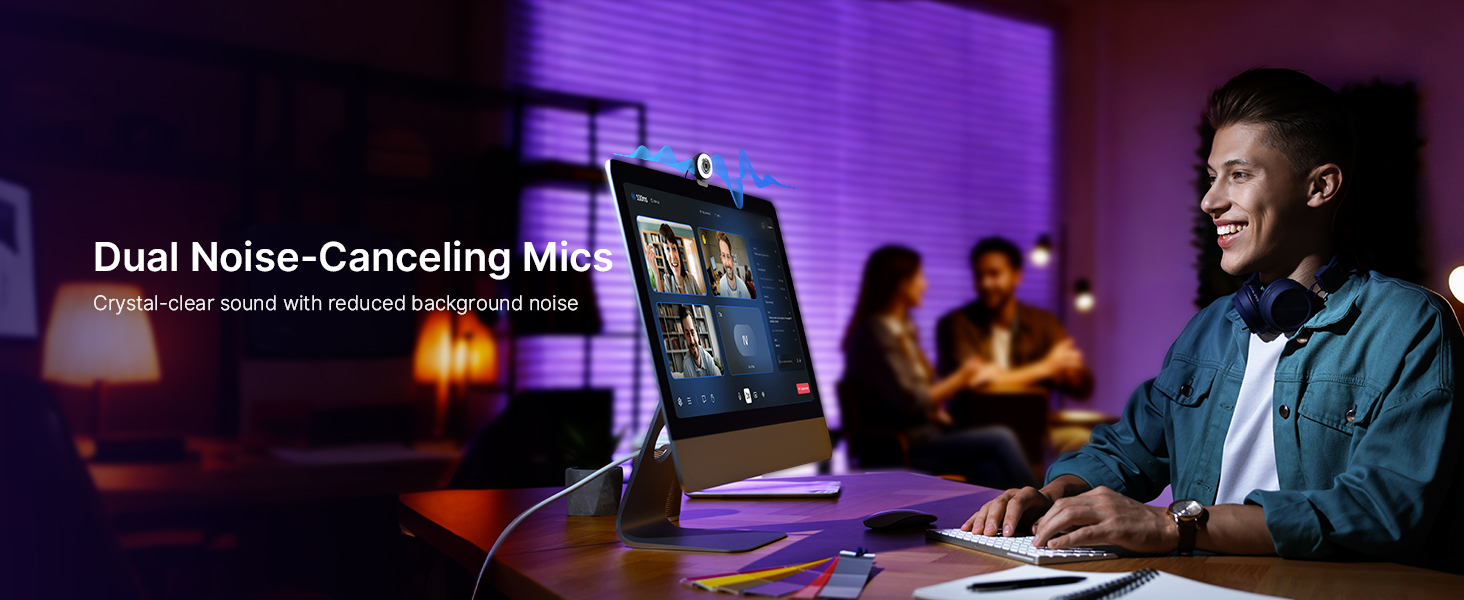 N680E Pro mounted on a PC with noise reduction in action