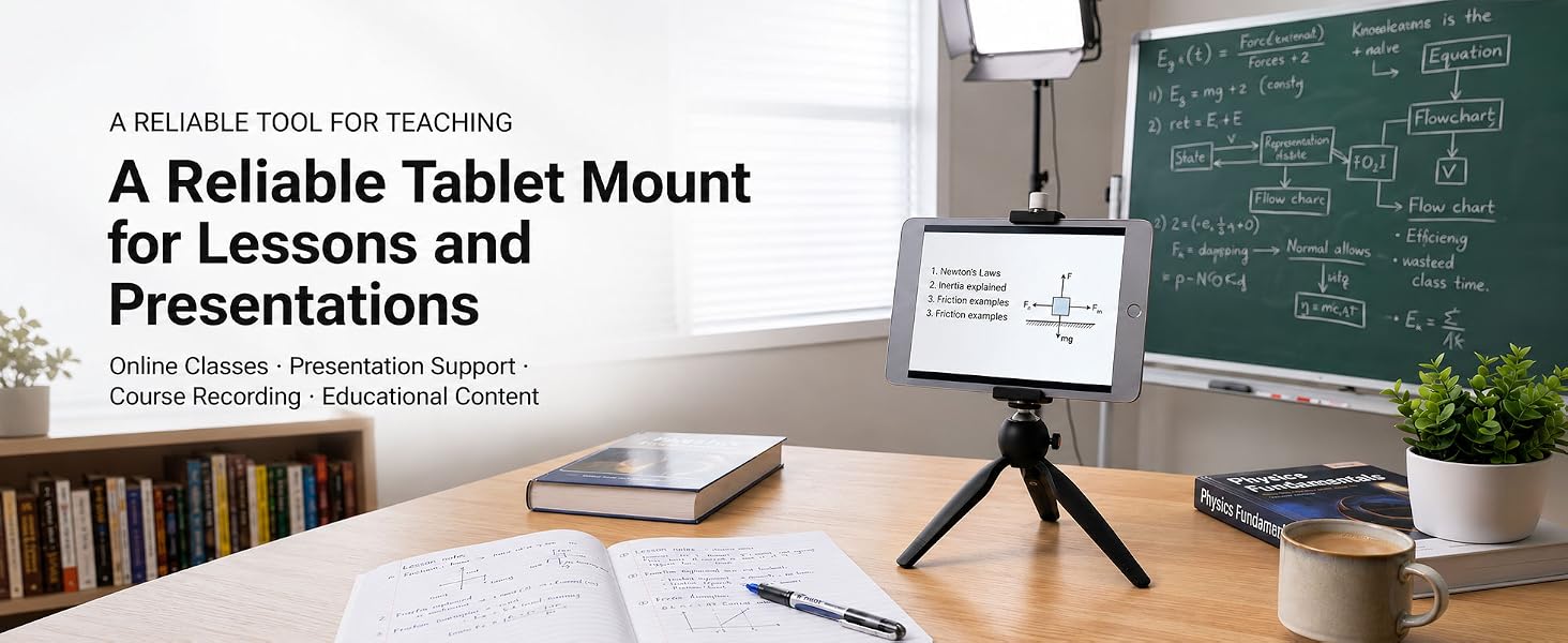 A Reliable Tablet Mountfor Lessons and Presentations
