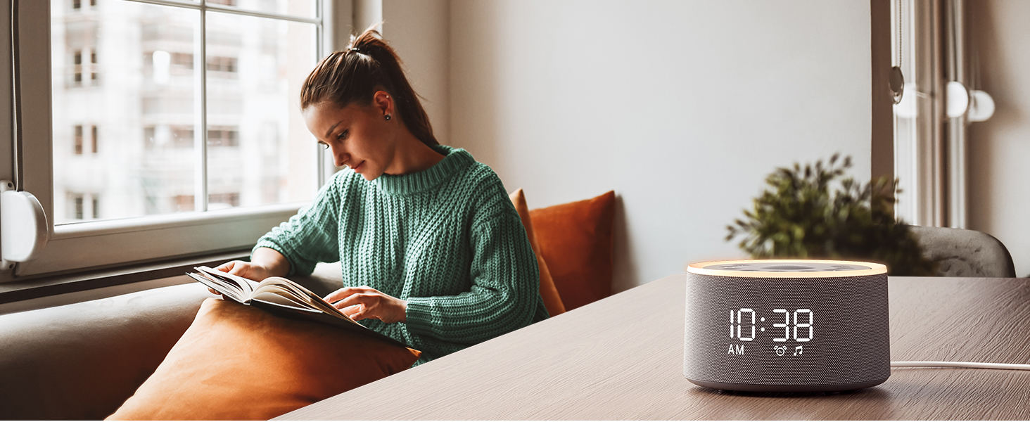 sound machine with alarm clock