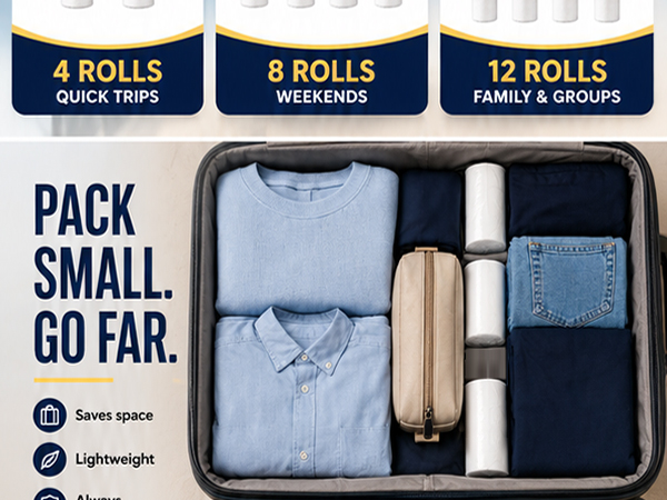 Travel Toilet Paper