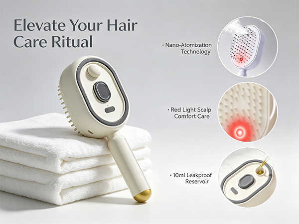 electric spray air cushion brush