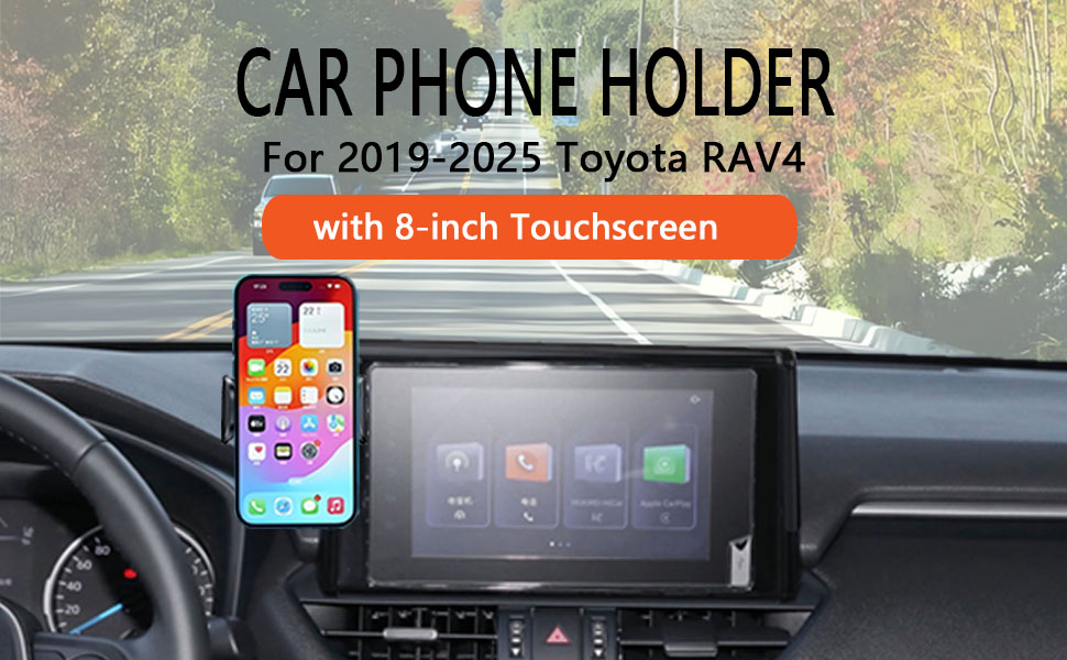 phone holder for 2019-2025 Toyota RAV4
