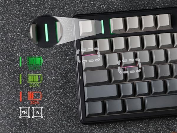 F99 PRO wireless gaming keyboard