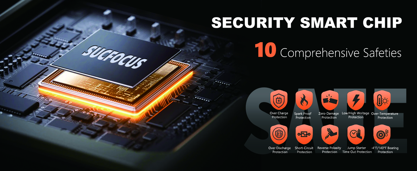 battery jumper starter portable,security smart chip,Highly cost-effective car emergency jump starter