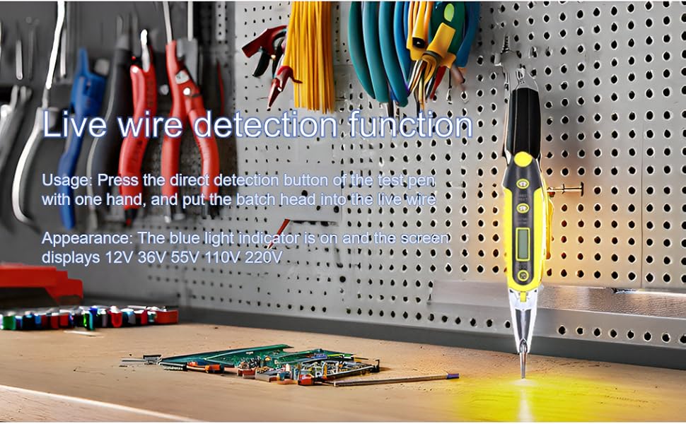 12-220V Non Contact Circuit Voltage Detector for Household