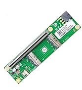 chenyang 2 Port PCI-E X16 to PCI-E 5.0 MCIO 8i 74Pin SFF-TA-1016 Adapter Mini Cool Edge IO Female...