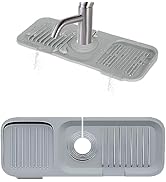 Joyhalo 14.5 Inches Kitchen Sink Splash Guard - Sink Faucet Drying Mat, Kitchen Faucet Splash Gua...