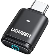 UGREEN USB-C Bluetooth Adapter for PS5, Bluetooth 5.3 Audio Adapter with APTX Low Latency & aptX-...