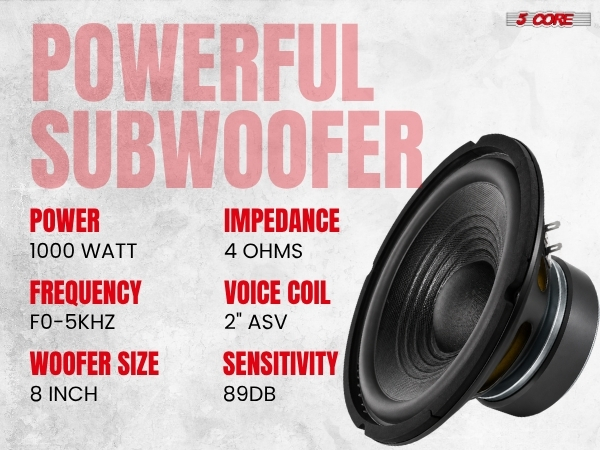 WF 8120 4 OHM