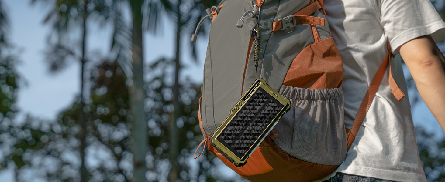 solar powered power bank
