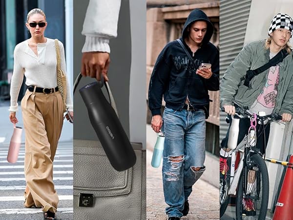 vsitoo Self-Cleaning Smart Water Bottle