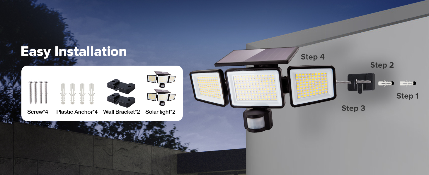 solar flood light