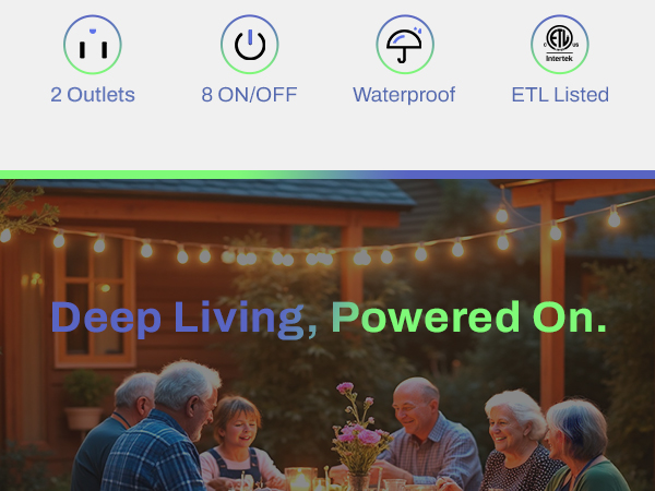 outdoor timer for lights