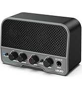 LEKATO Mini Guitar Amp Rechargeable Electric Guitar Amplifer 5W, Clean/Overdrive Channels,Portabl...