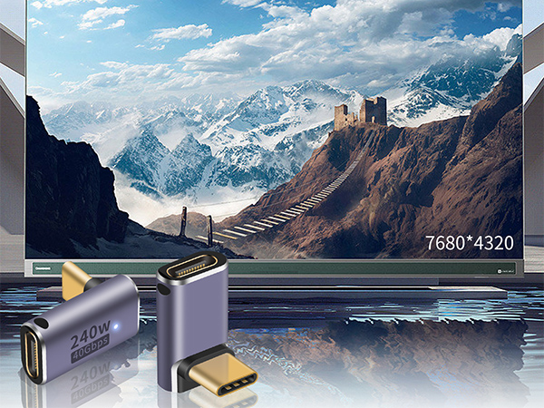 usb c 90 degree adapter 