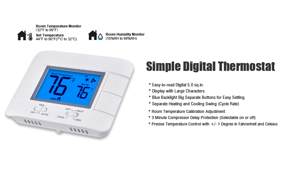 thermostat for house
