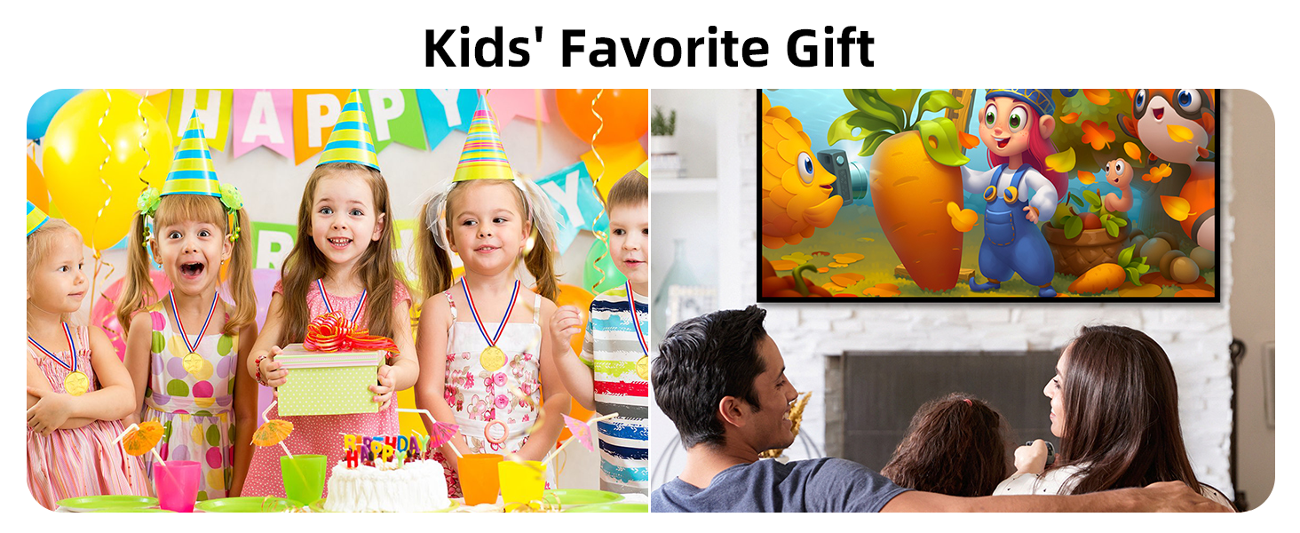 wepvo mini projector portable gift