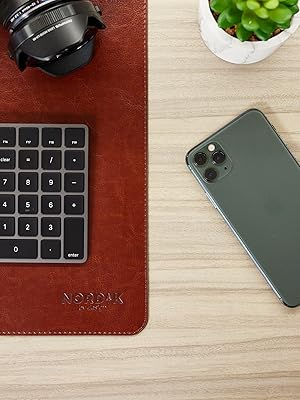 leather desk mat tube