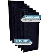 6 Pack Pre-Filter Compatible With Honeywell Air Genius 3, 4, 5, 6 Purifiers - Models HFD 30X, HFD...