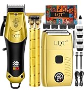 Hair Clippers Set for Men, Hair Clipper Trimmer with LED Display, Professional Cordless Hair Clip...