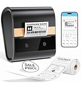 Ponek Label Maker Machine with Tpae, M260 Barcode Label Printer for Small Business, Office, Home,...