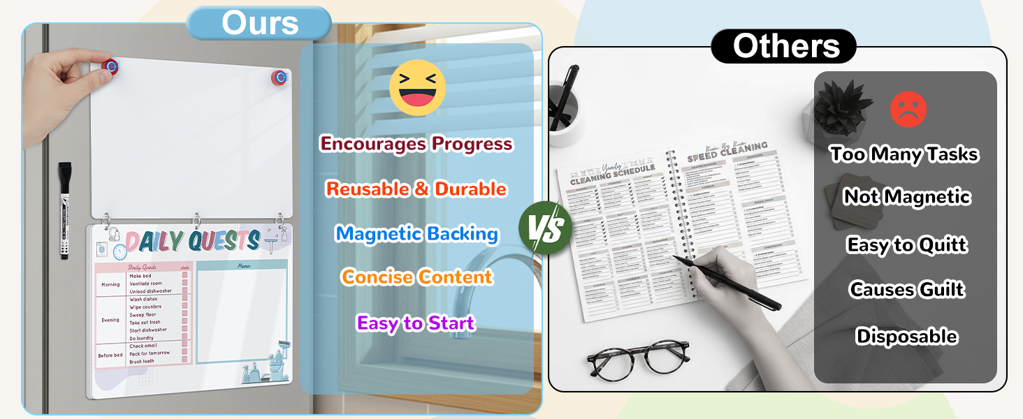 adhd cleaning planner for adults