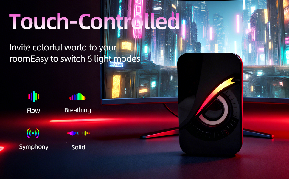 RGB Computer Speakers with Bluetooth 5.0