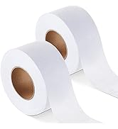 Treela 2 Rolls Fusible Batting Tape for Quilting White Seam Tape Fusible Sheer Tape for Art Quitt...