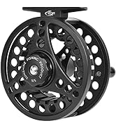 SF SF-001 Large Arbor Fly Fishing Reel with Aluminum Alloy Body 3/4wt 5/6wt 7/8wt Die Cast Pre-Lo...