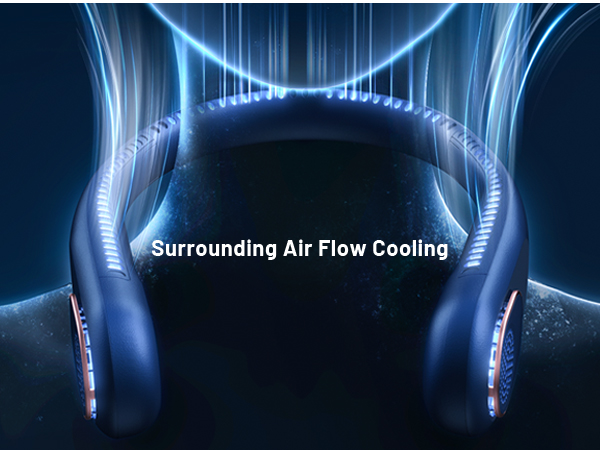 bladeless neck fan; neck fans for men; cooling; cooling neck fan; neck cooling fan;